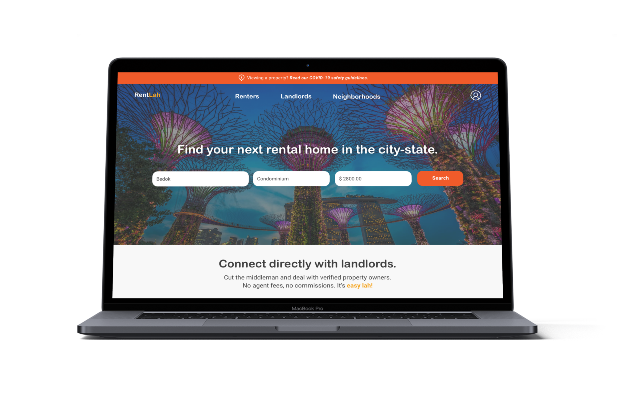 RentLah Desktop Prototype